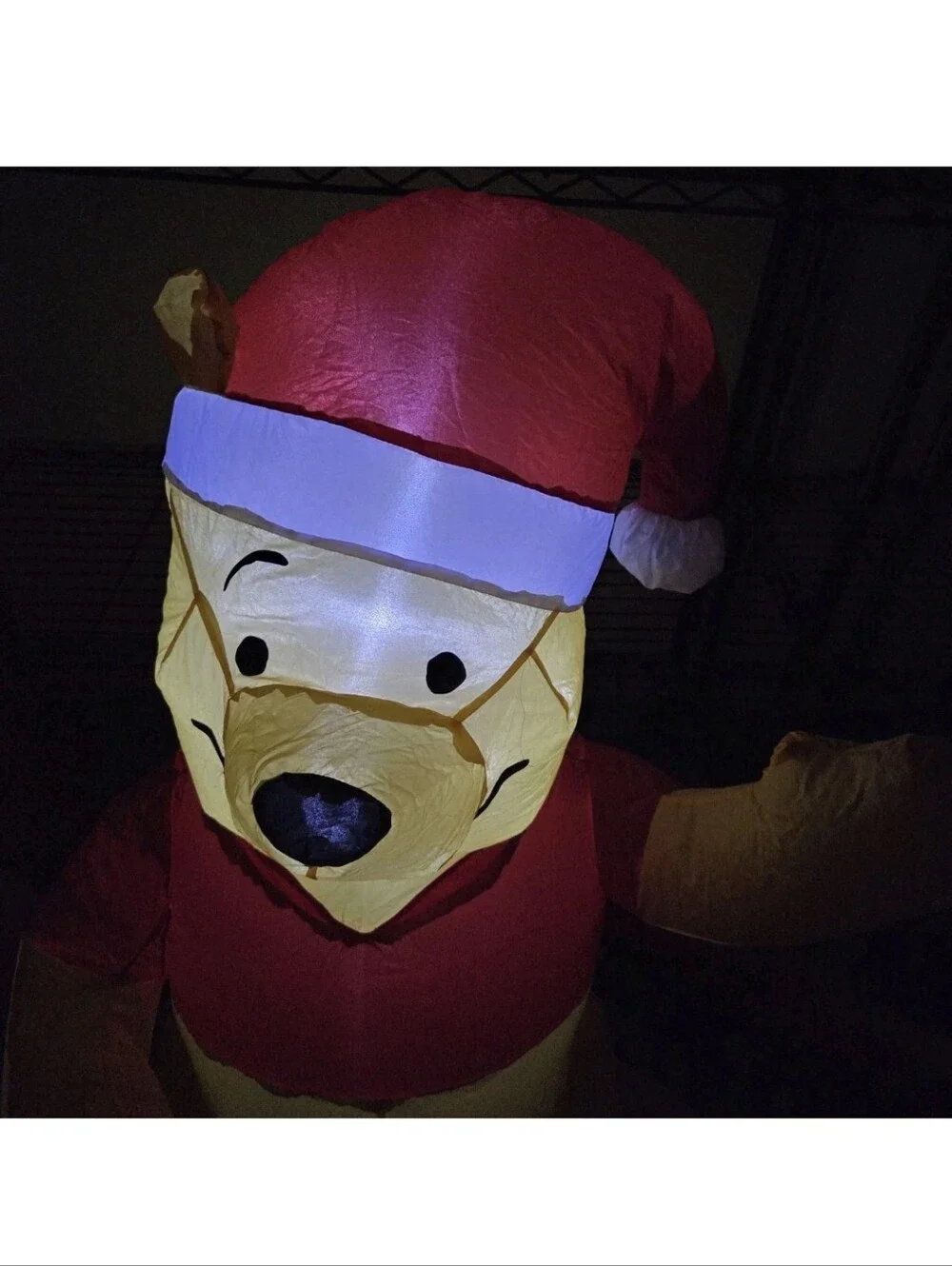 Gemmy Disney Winnie the Pooh 3.5FT Airblown Inflatable Christmas Yard Decor